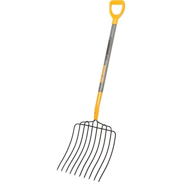 AMES TRUE TEMPER 10-Tine Commercial-Grade Silage Fork, True Temper, Mfr#: 1829500